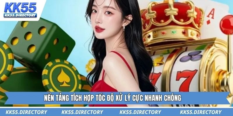 Nền tảng tích hợp tốc độ xử lý cực nhanh chóng